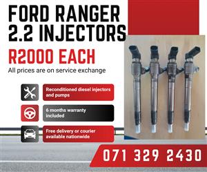 FORD RANGER 2.2 INJECTORS FOR SALE WITH WARRANTY 