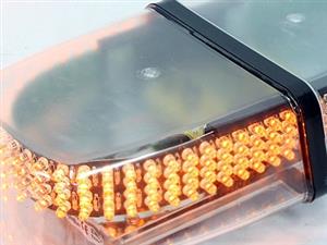 Universal Roofmount Emergency LED Strobelight (yellow)