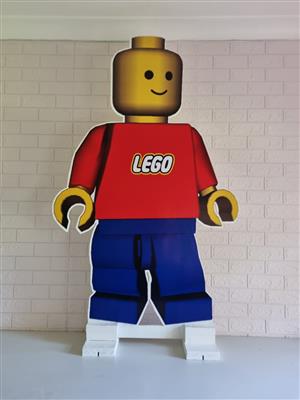 LEGO CUT OUT FOR HIRE 
