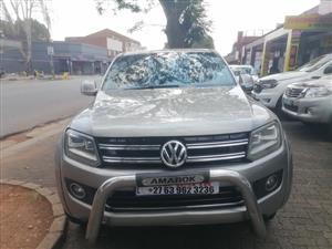 2016 VW AMAROK 2.0TDI 4MOTION 4X4 CANOPY DOUBLE CAB AUTOMATIC