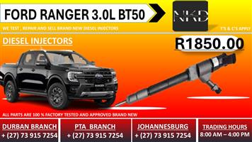 Ford Ranger 3.0L Diesel Injectors 