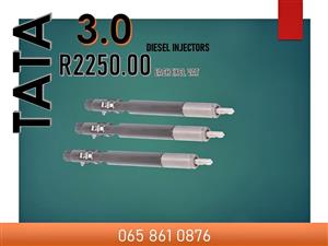 TATA 3.0 DIESEL INJECTORS FOR SALE WITH 6 MONTHS WARRANTY