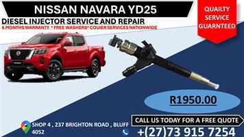 Nissan Navara yd25 Diesel Injectors 