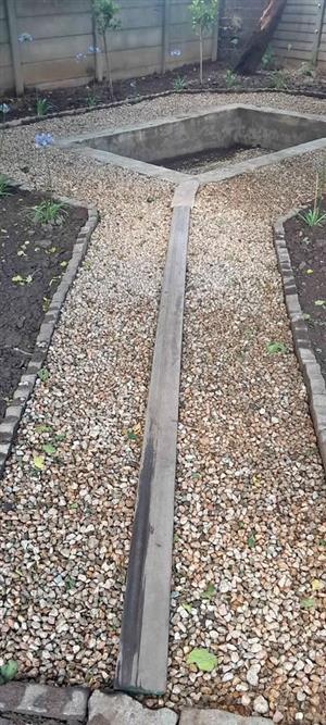 Garden rocks and crushed stones 13,19mm grey