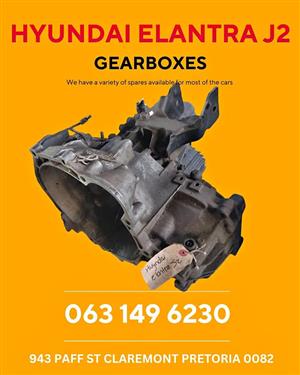 Hyundai Elantra j2 gearbox