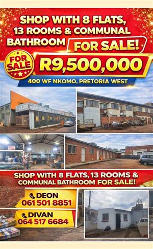 Commercial property with flats for sale in Pretoria west