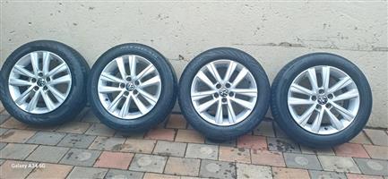 Polo 15 inch rims