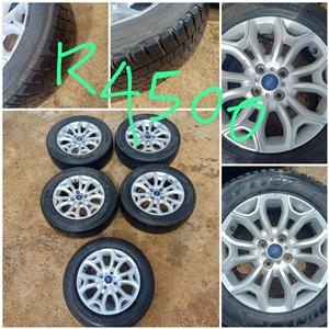 Ford EcoSport Rims with tires 
