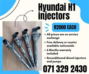 HYUNDAI H1 INJECTORS FOR SALE WITH WARRANTY 