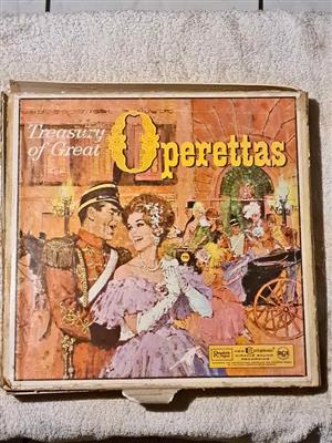 Vintage vinyl compilation- Treasury of great Operettas