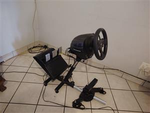 PlayStation Thrustmaster T300 gaming steering wheel for sale 