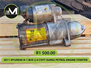 2011 HYUNDAI H-1 BUS 2.4 CVVT (G4KG) PETROL ENGINE STARTER