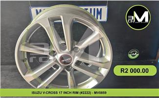 ISUZU V-CROSS 17 INCH RIM (2222) - MV0859