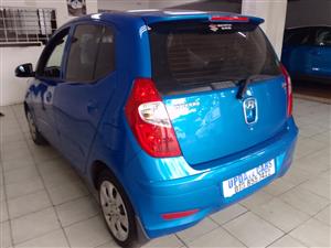 2011 Hyundai I10 1.2Fluid manual blue color Service Book