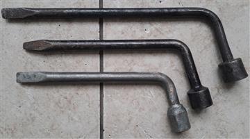 Tyre Spanners. Original. 