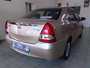 2015 Toyota ETIOS Sedan 1.5Xs manual gold color SPARE KEY PETROL   95000km 