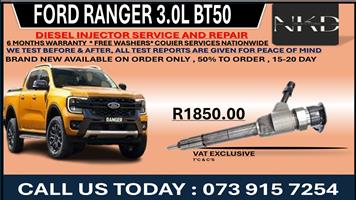 Ford Ranger 3.0L Diesel Injectors 