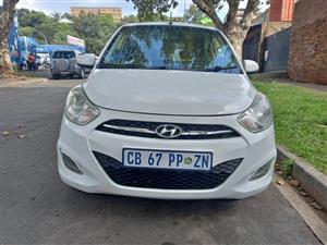 2012 Hyundai i10 Hatchback 1.1 Petrol, Manual, White, 85000kms, Spare Key.