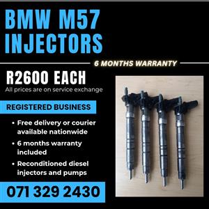 BMW M57 INJECTORS FOR SALE WITH WARRANTY 