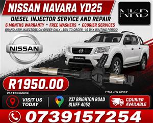 Nissan_Navara_YD25_Diesel_Injectors_On_Recondition 