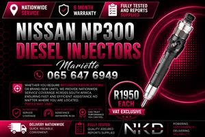 Nissan NP300 YD25 Diesel Injectors