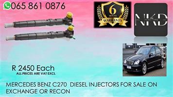 MERCEDES C270 DIESEL INJECTORS FOR SALE WITH TEST REPORTS