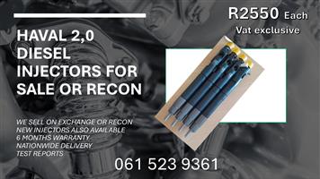 HAVAL 2.0 DIESEL INJECTORS FOR SALE WITH TEST REPORTS 