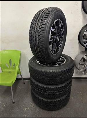 Legend 50 TOYOTA HILUX RIMS AND TYRES 18 INCH