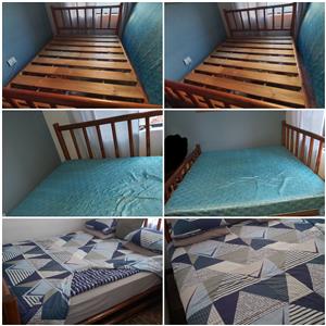 King Size Bed and mattress 