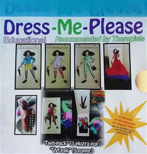 Dolls - Best educational gift for children! Dress-Me-Please Dolls! Single/Twin Sets (1/2 dolls, rucksack, accessories, materials) Anza 081 404 3930 / dressmeplease.anza@gmail.com