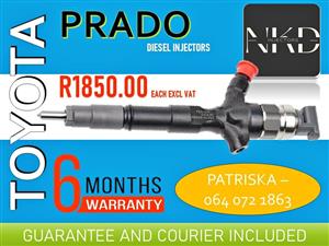 TOYOTA INJECTORS FOR SALE ON RECON