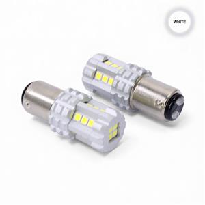 SMD LED Replacement Bulb - Type: 1156 Double Contact White(Pair)
