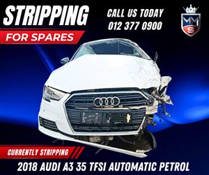 2018 Audi A3 35 TFSI Automatic Petrol – Stripping for Spares 