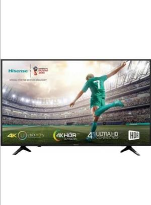 Brand New!!!  Hisense 55"  4K Smart TV