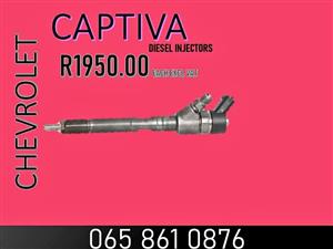 Captiva injectors for sale we sell on exchange or recon
