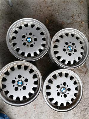 BMW 15" Rims for sale no tyres.