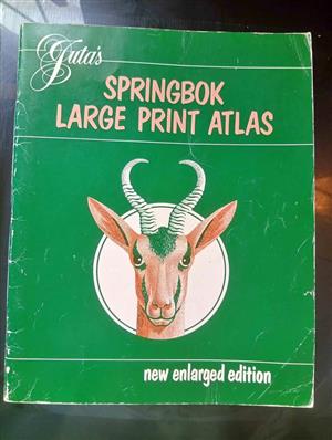 Springbok large print Atlas