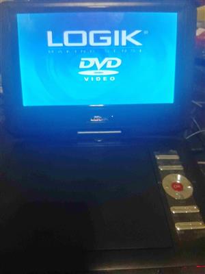 Logik 9 inch portable dvd player