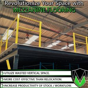 Revolutionize your space with Mezzanine Flooring.