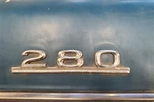 Mercedes-Benz 280 Boot Badge