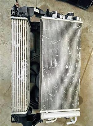 BMW X1 X2 F39 MINI F40 F45 F48 RADIATOR ,CONDENSER ,FAN & INTERCOOLER 2017/19