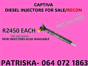 Diesel injectors for sale for Chevrolet Captiva - Johannesburg  