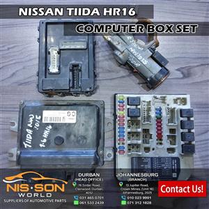 NISSAN TIIDA HR16 COMPUTER BOX SET