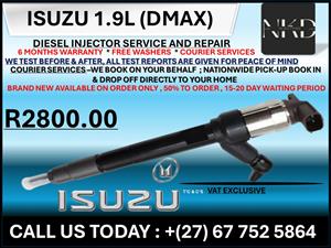 Isuzu 1.9L (DMAX) Diesel Injectors