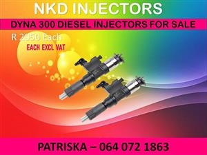DIESEL INJECTORS NEW OR RECON FOR DYNA 300 FOR SALE