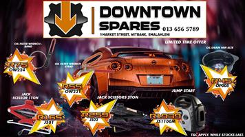 Catch SO MANY DEALS at Downtown Spares! 