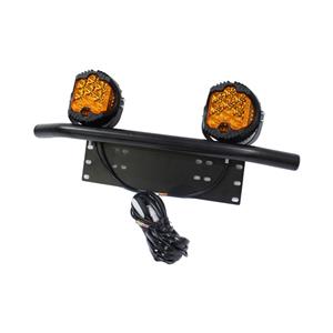 Amber LED Spotlamps with Mini Strobe including Mounting Bar (includes wiring harness)