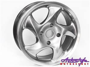 17″ Blade 4/130 Grey Alloy Wheels