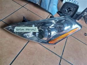 NISSAN MORANO HEADLIGHT LEFT SIDE 2007 MODEL