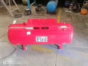 Motor, pump and receiver tank for sale.